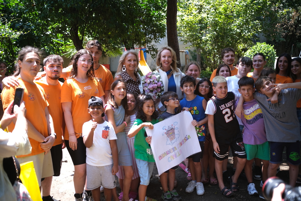 H.R.H. Princess Camilla of Bourbon-Two Sicilies Donates to the Asso.gio.ca Association H.R.H. Princess Camilla of Bourbon-Two Sicilies Donates to the Asso.gio.ca Association