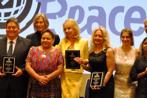 Camilla of Bourbon Peace Jam Award