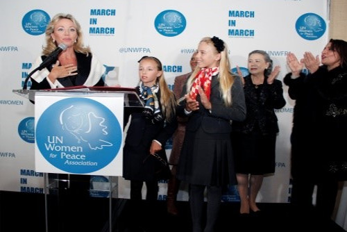 Camilla of Bourbon Charitable Foundation - Worldwide Advocacy - March in March - 2016